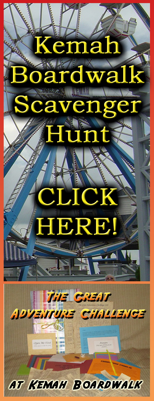 kemah boardwalk scavenger hunt