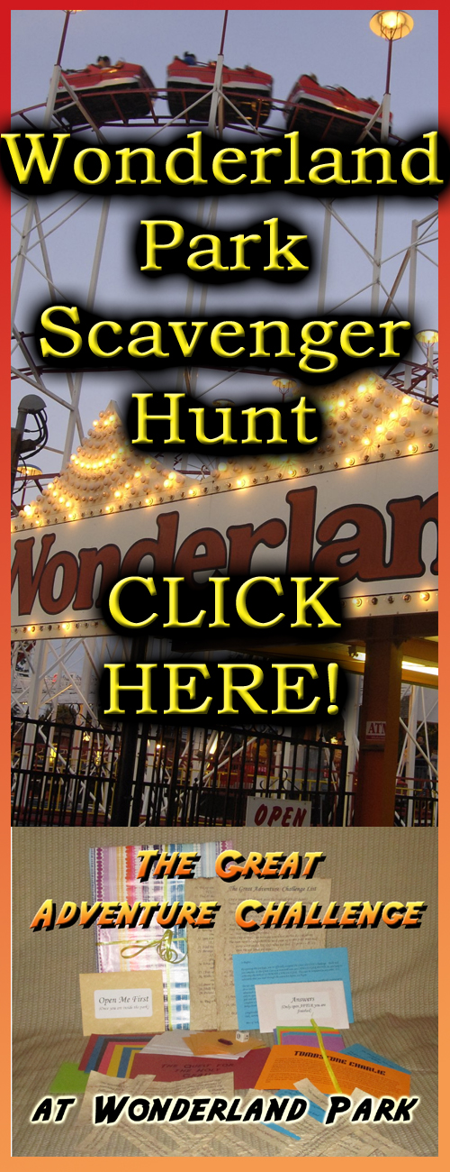 wonderland park scavenger hunt