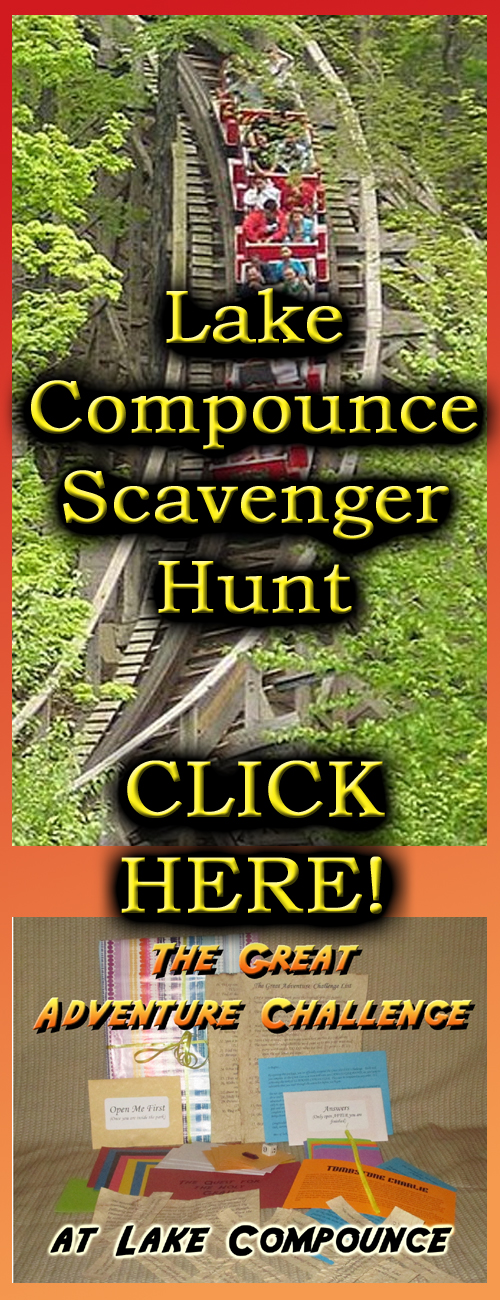 lake compounce amusement park scavenger hunt