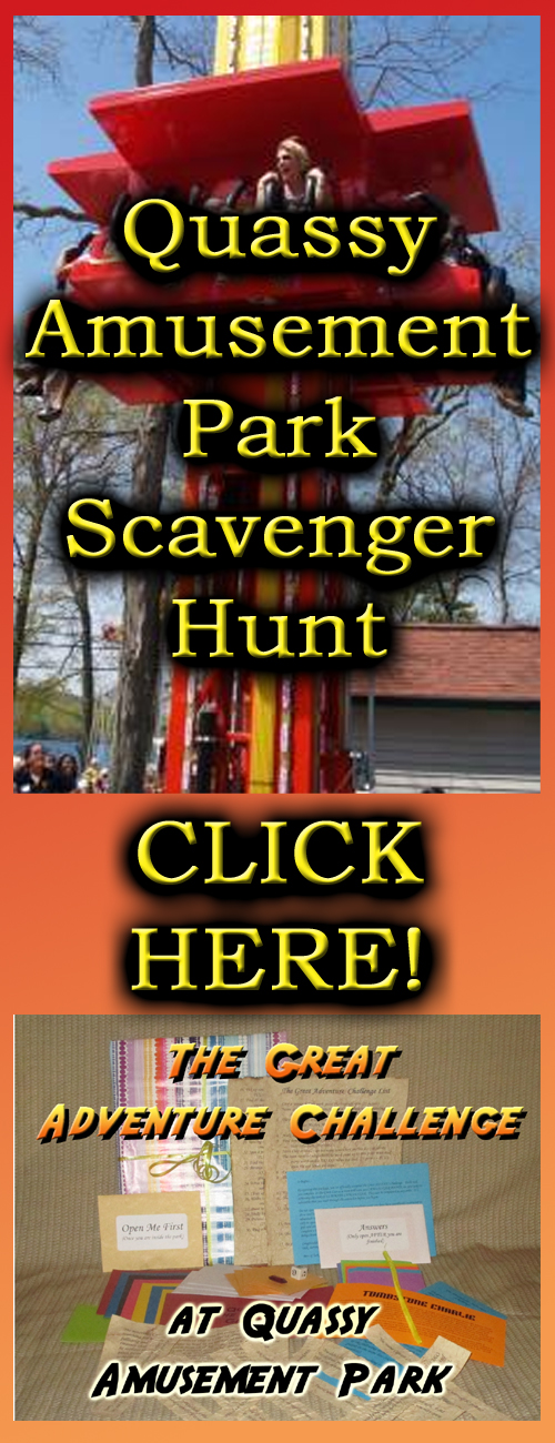 quassy amusement park scvaenger hunt