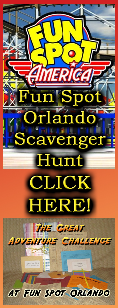 fun spot orlando amusement park scavenger hunt