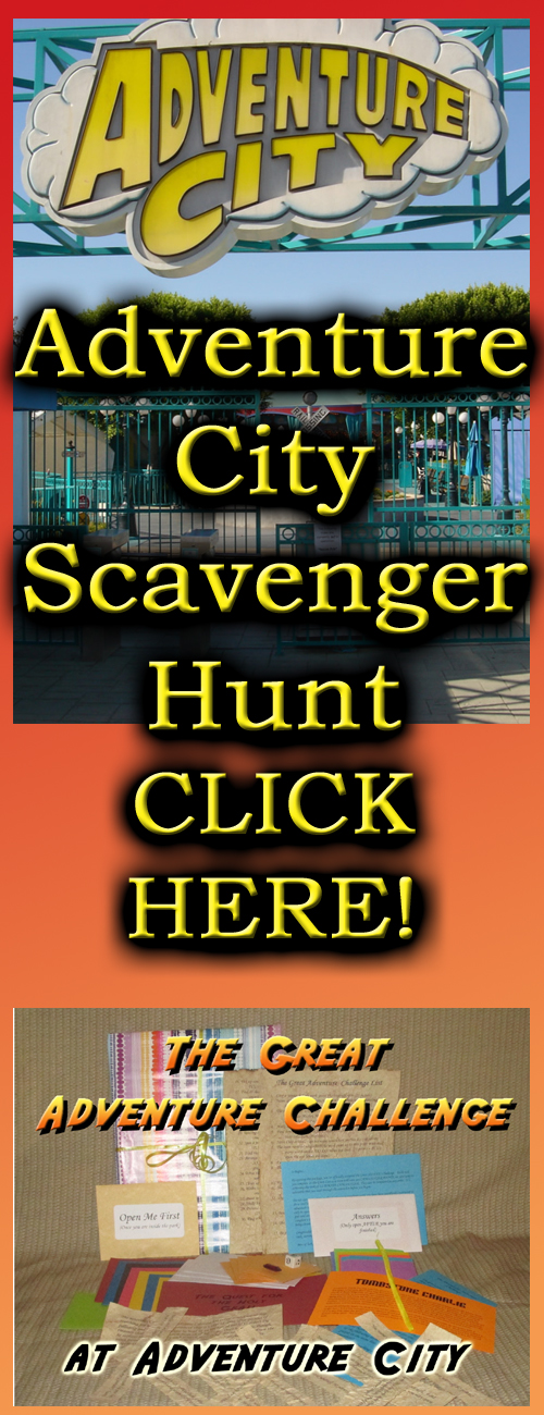 adventure city scavenger hunt