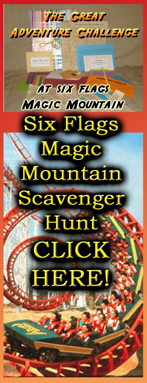 magic mountain scavenger hunt