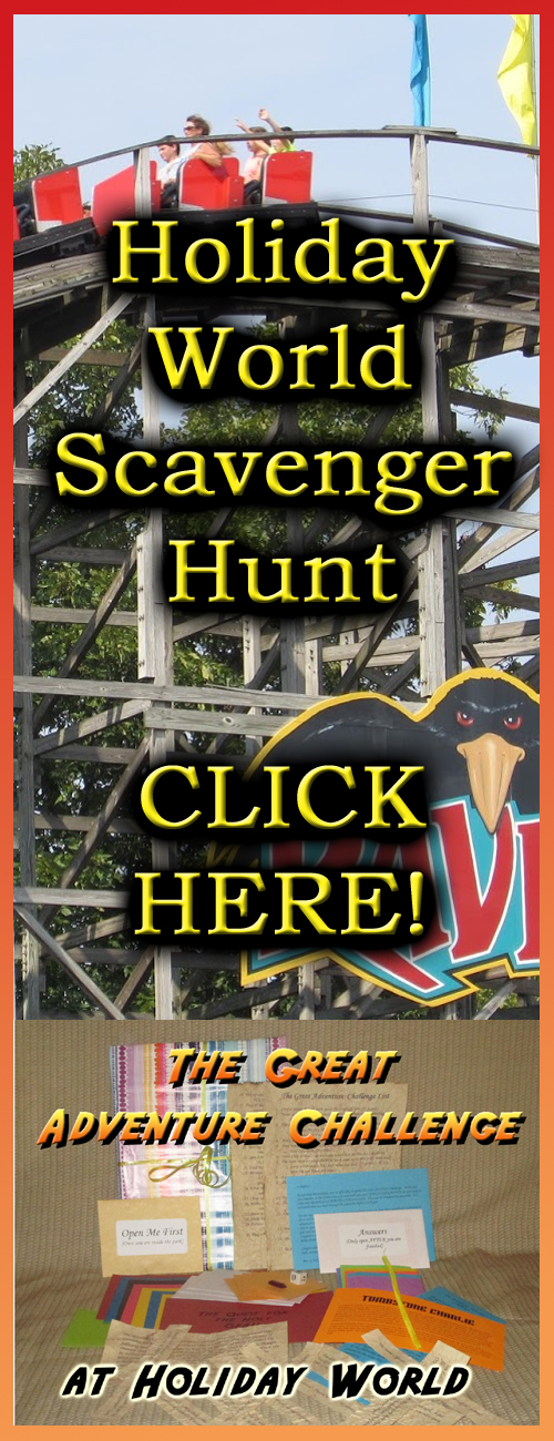 holiday world scavenger hunt