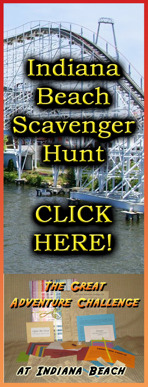 indiana beach amusement park scavenger hunt