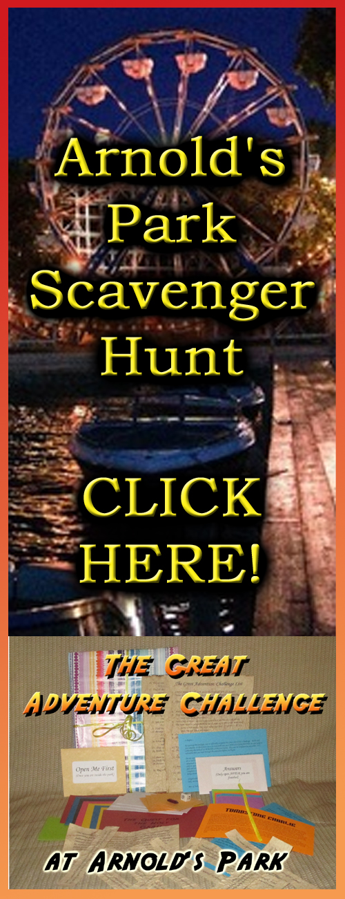 arnolds park scavenger hunt