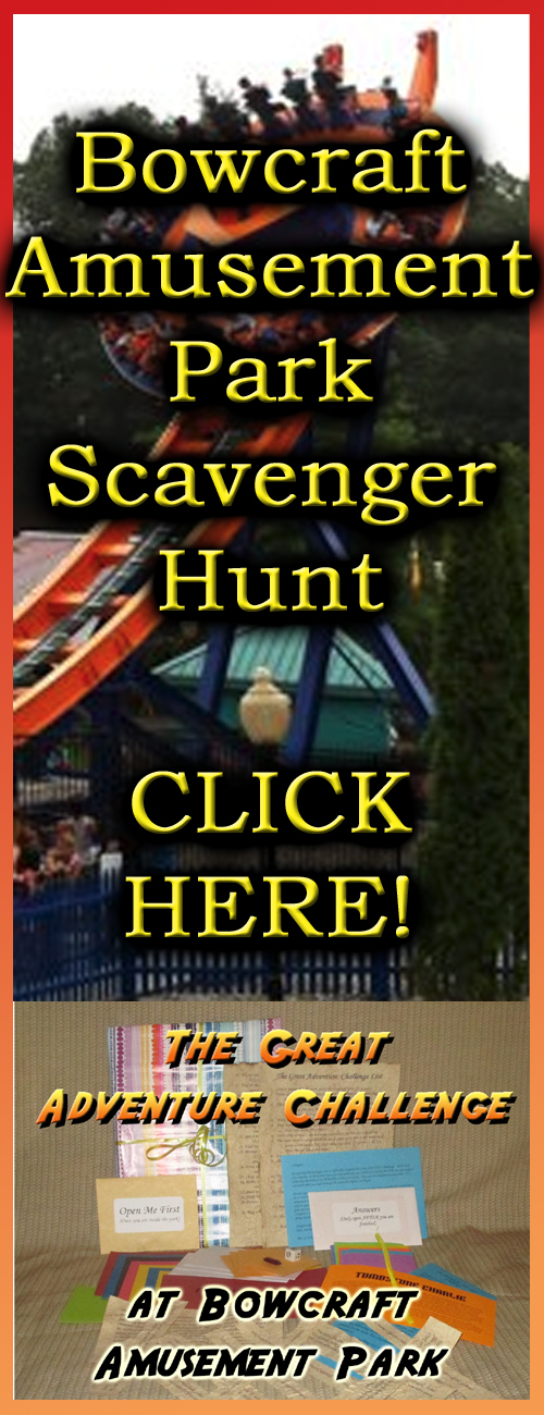 bowcraft amusement park scavenger hunt