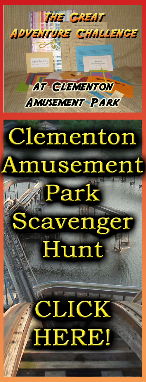 clementon amusement park scavenger hunt