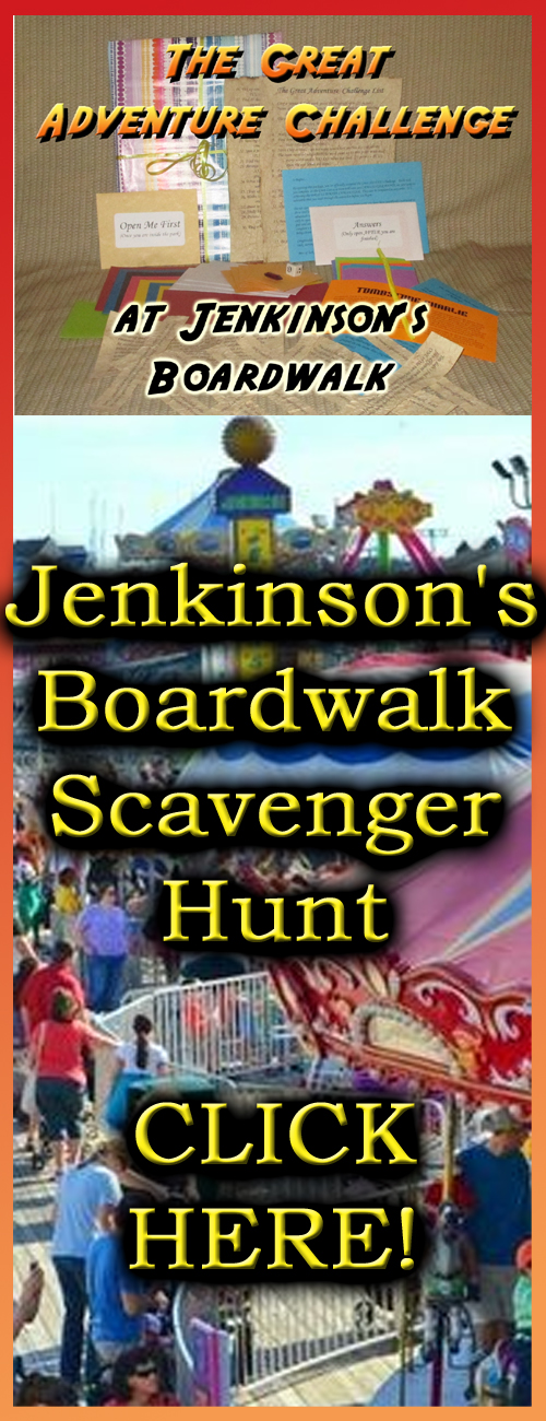 jenkinsons boardwalk scavenger hunt