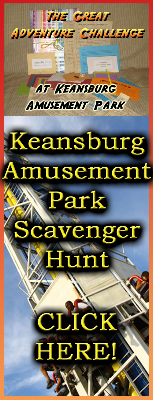 keansburg amusement park scavenger hunt