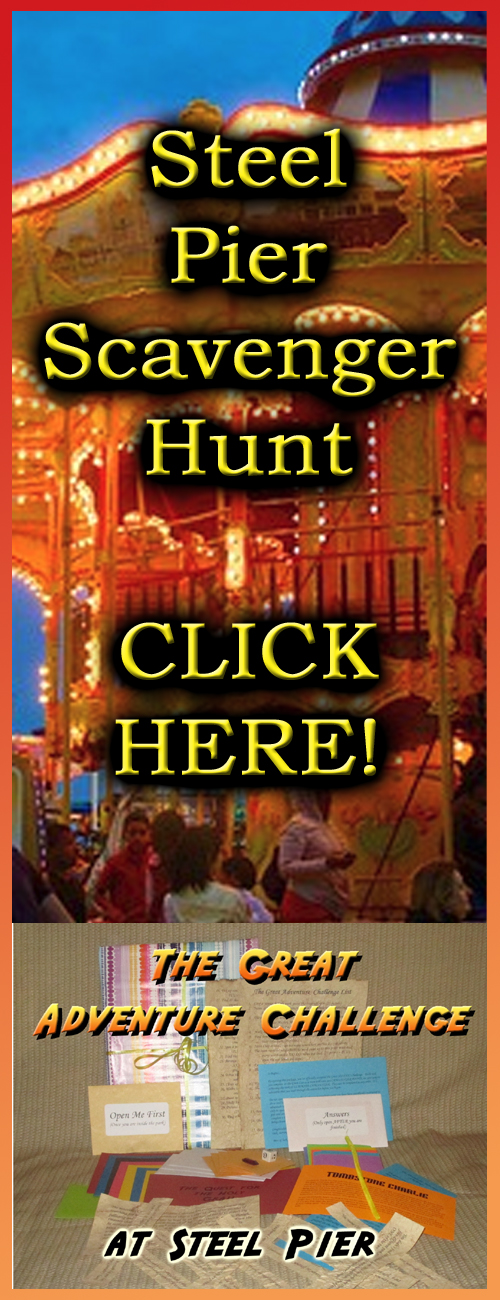 steel pier amusement park scavenger hunt