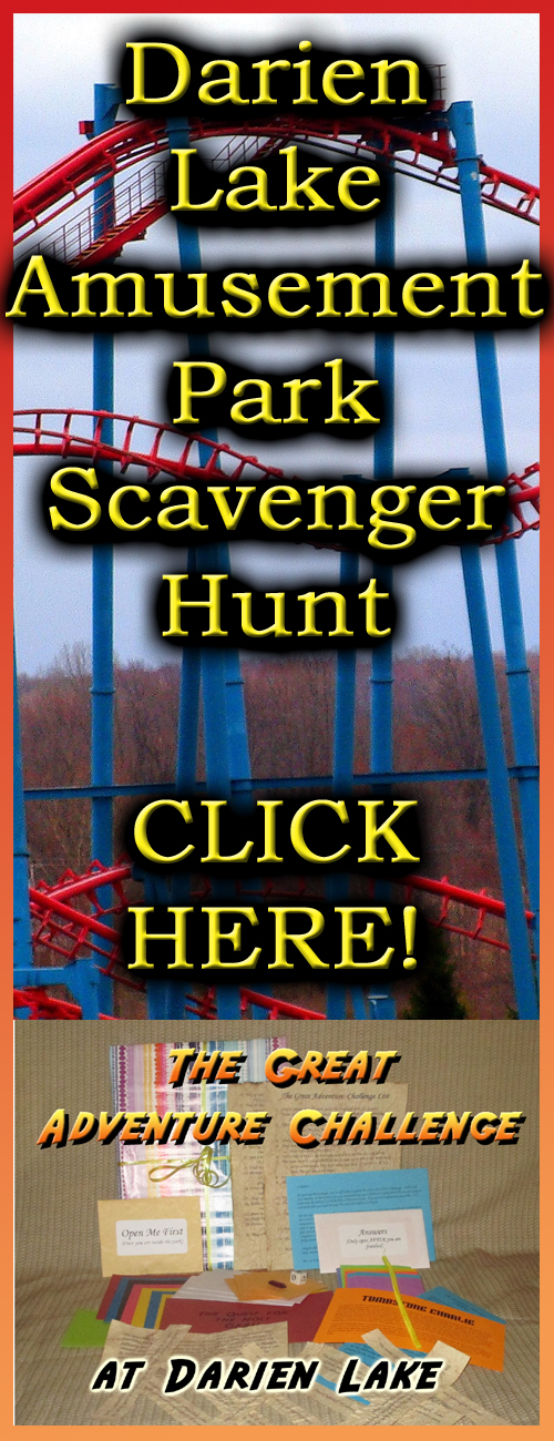 darien lake amusement park scavenger hunt