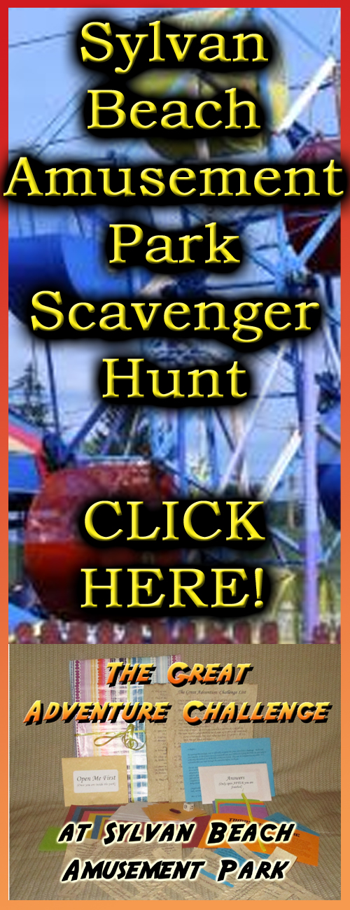 sylvan beach amusement park scavenger hunt