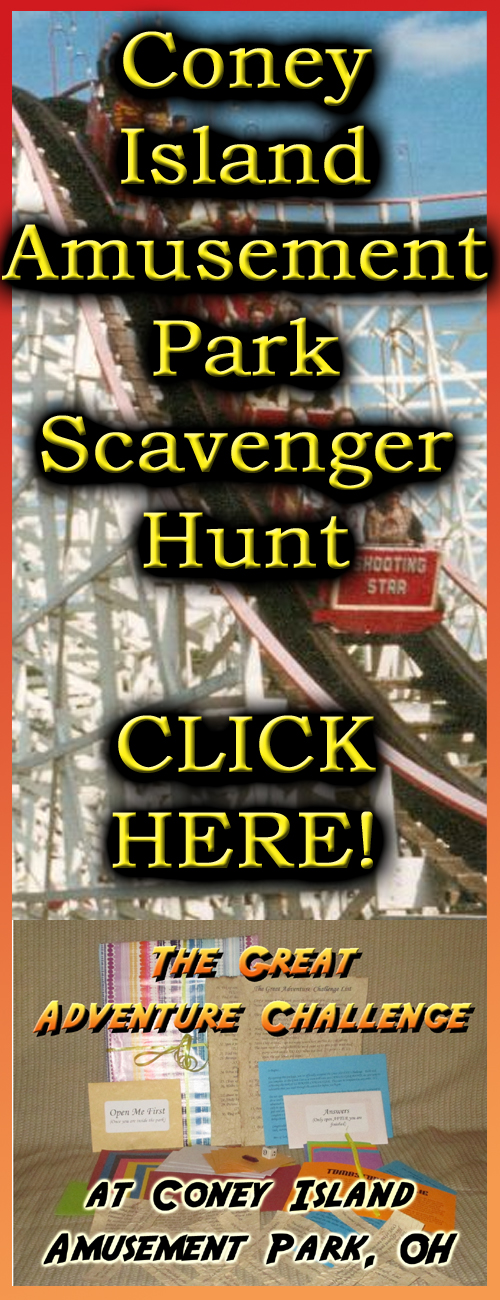 coney island amusement park scavenger hunt