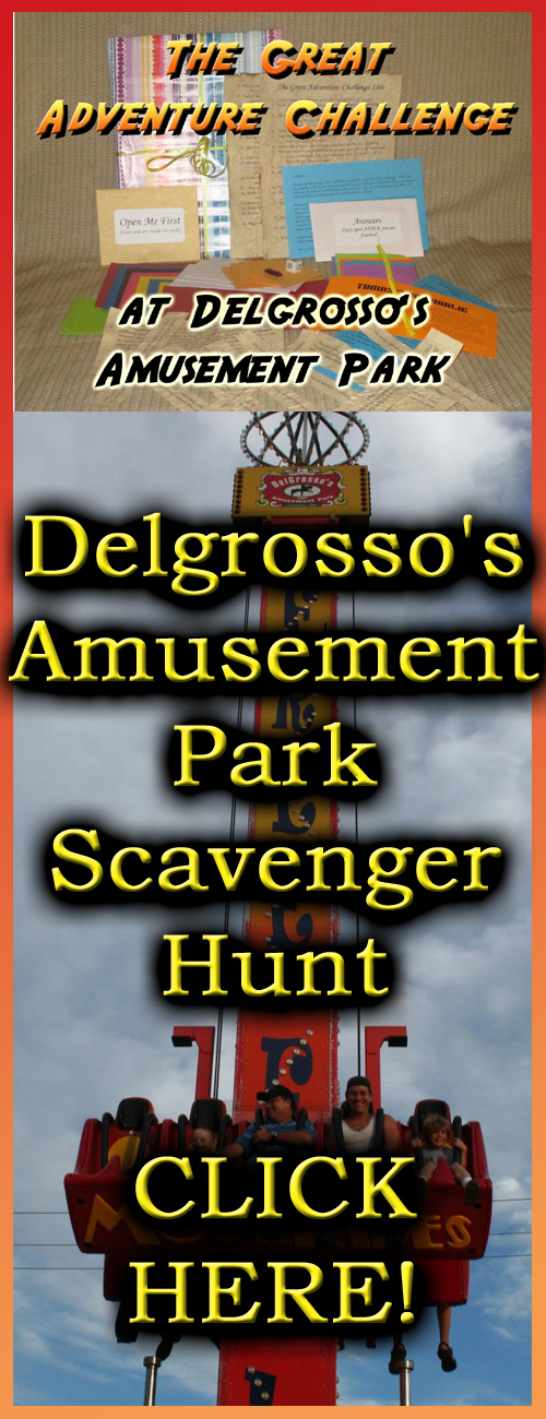 delgrossos amusement park scavenger hunt