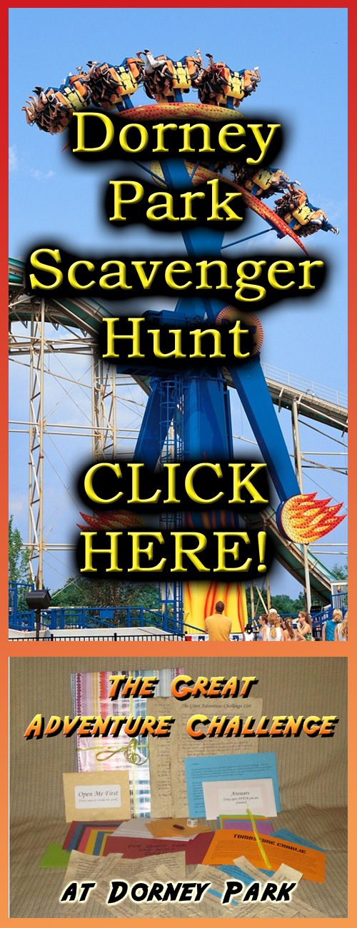 dorney park scavenger hunt