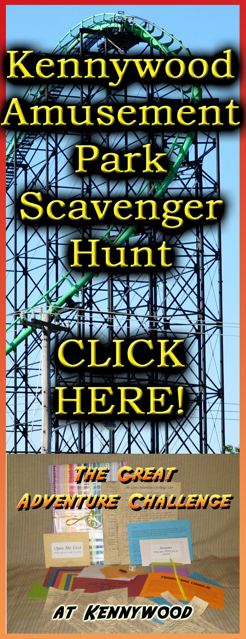kennywood amusement park scavenger hunt