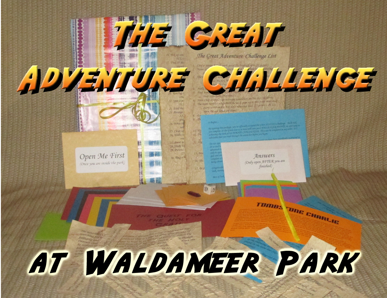 waldameer amusement park scavenger hunt