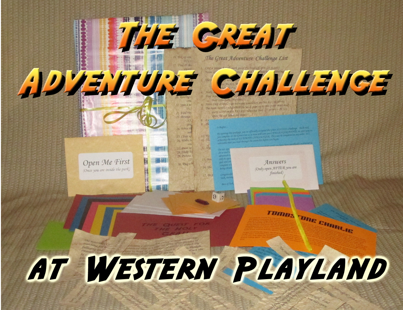 western playland amusement park scavenger hunt