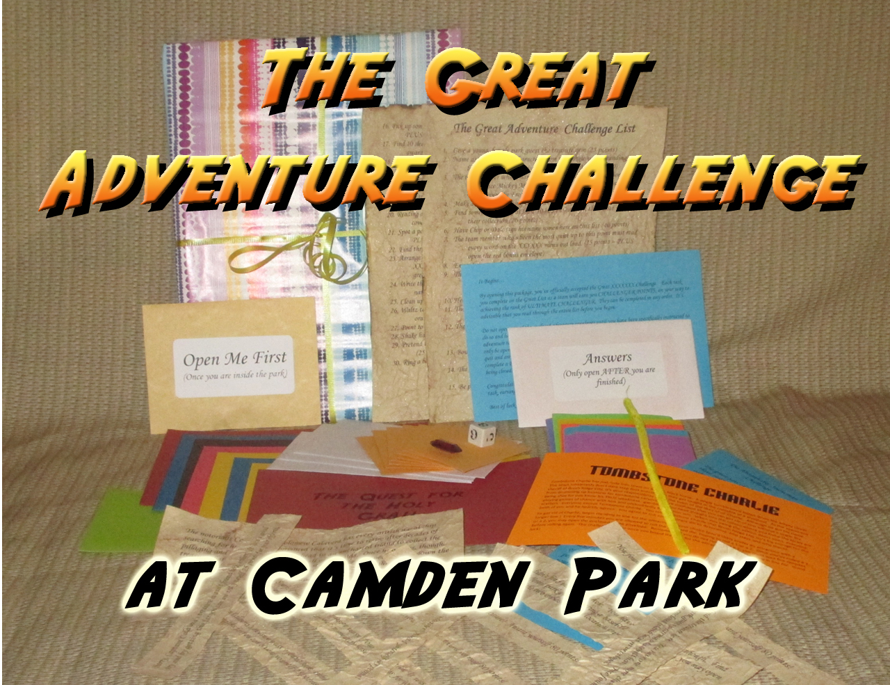 camden park scavenger hunt