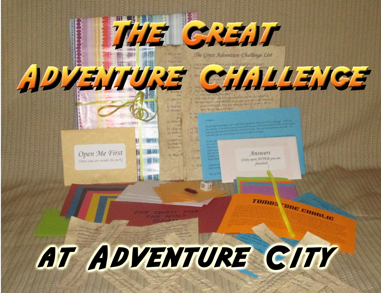 adventure city scavenger hunt