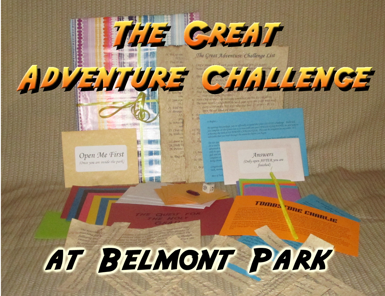 belmont park scavenger hunt