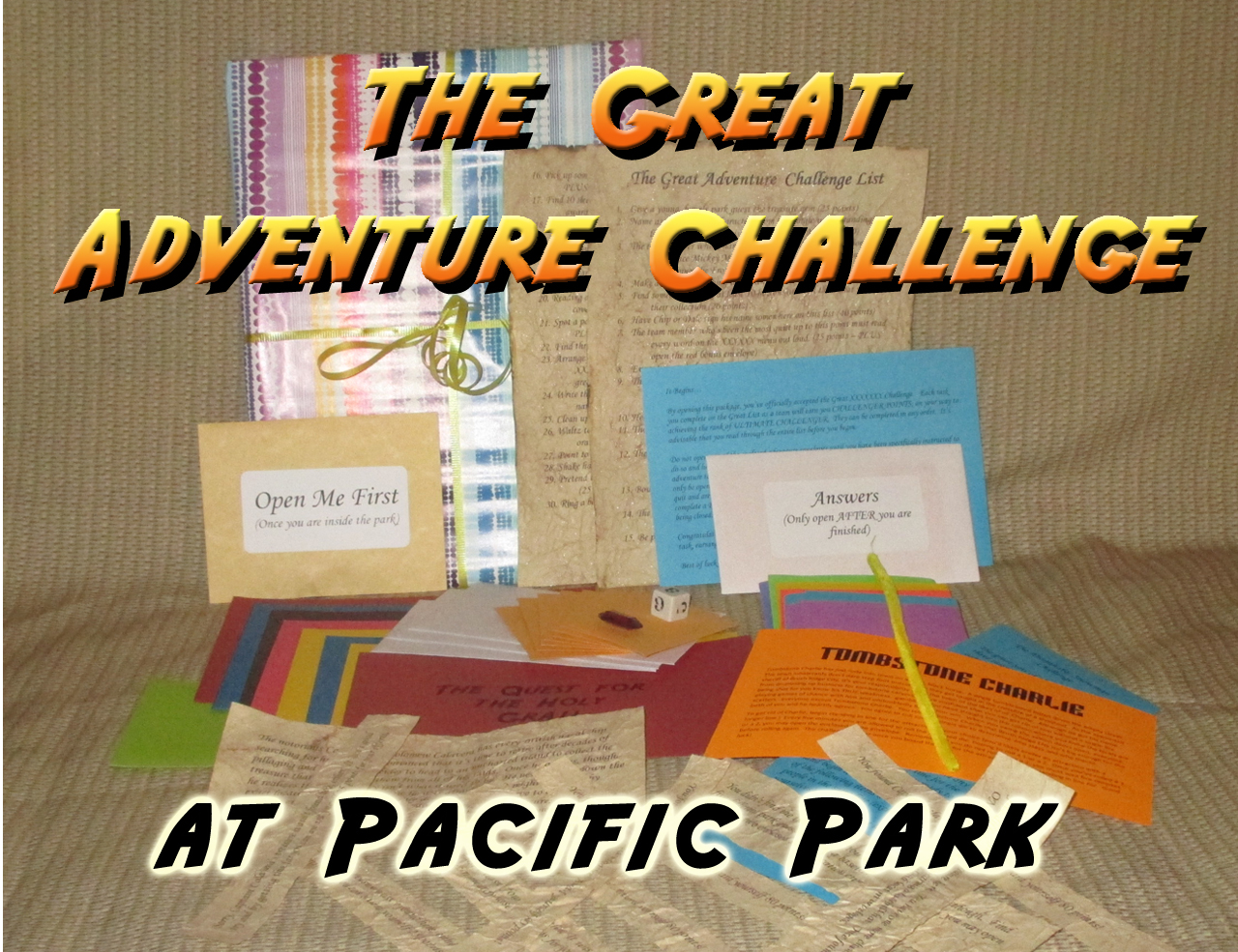 pacific park scavenger hunt