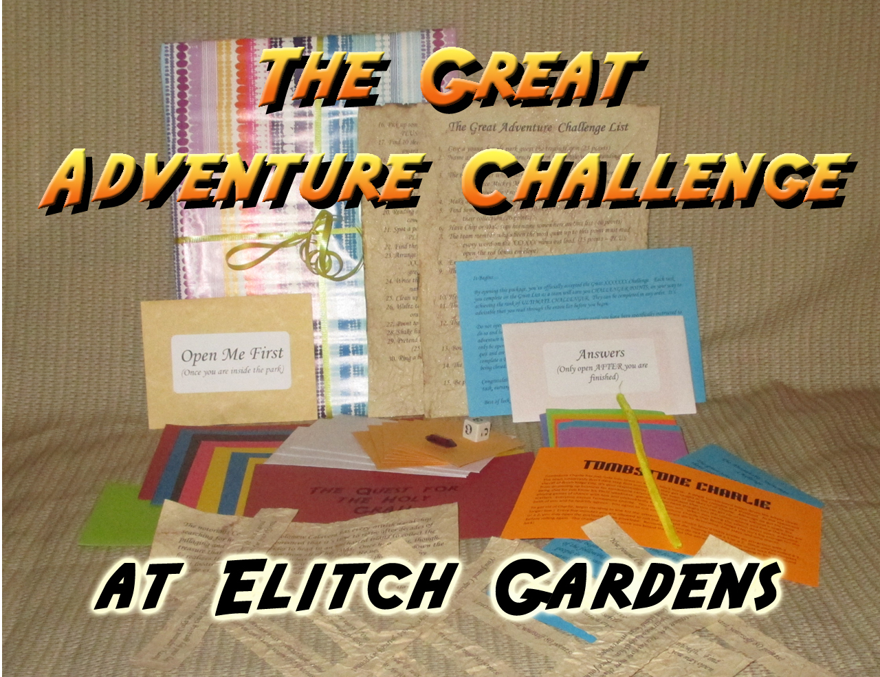 elitch gardens scavenger hunt