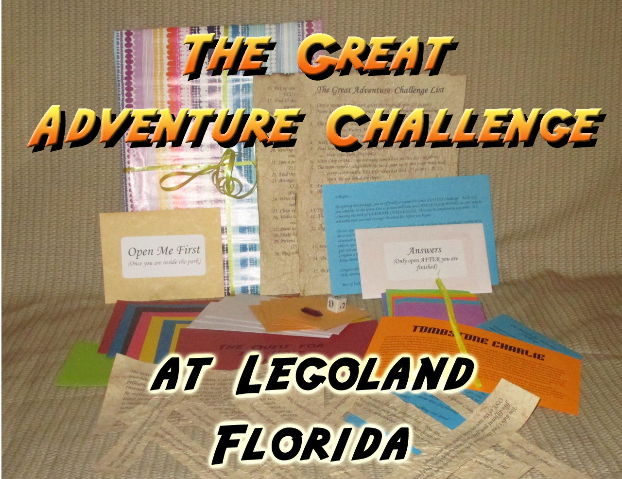 legoland orlando scavenger hunt