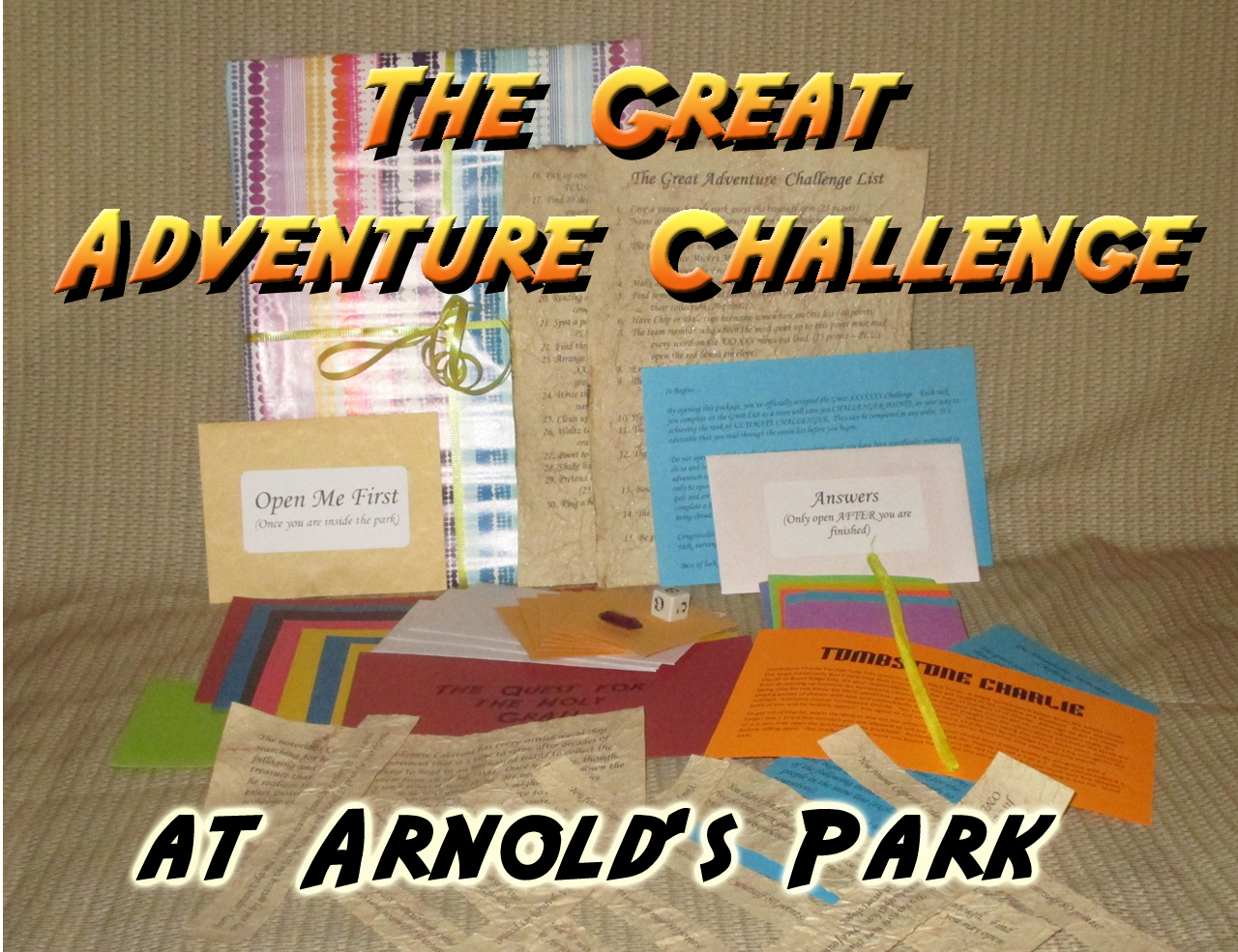 arnolds park scavenger hunt