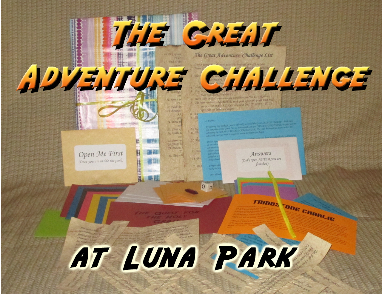 luna park scavenger hunt