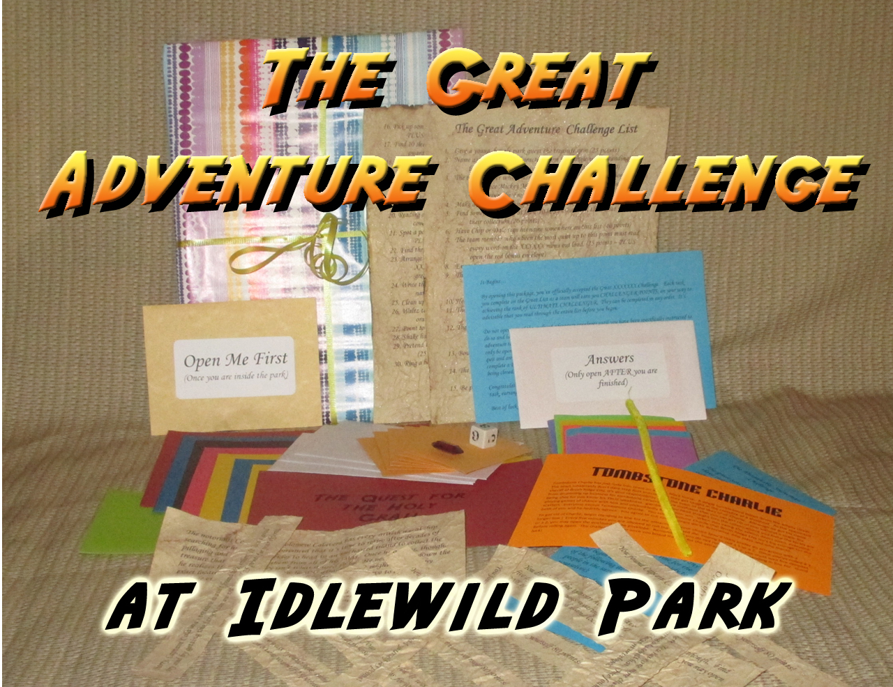 idlewild park scavenger hunt